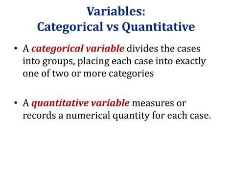 one quantitative variable multiple groups|categorical vs quantitative examples.